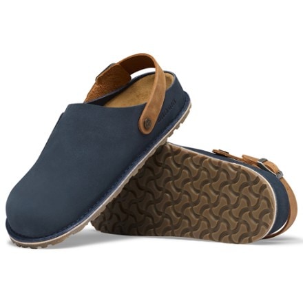 Birkenstock Lutry Suede/Oiled Leather Clogs - Men's 2