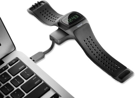 Attached to USB charching station (Black)