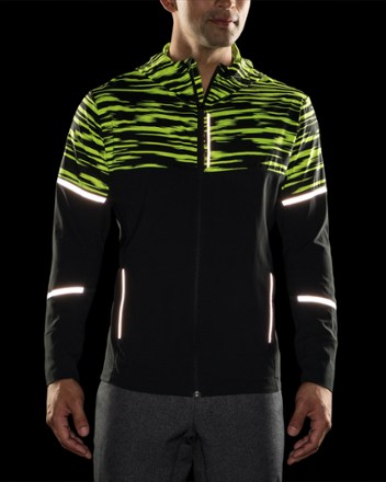 brooks mens running jacket
