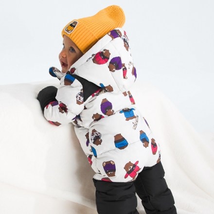 The North Face 1996 Retro Nuptse Down Print One-Piece - Infants' 2