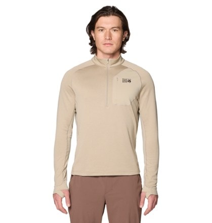 Mountain Hardwear Up First Tech Fleece Quarter-Zip Top - Men's 0