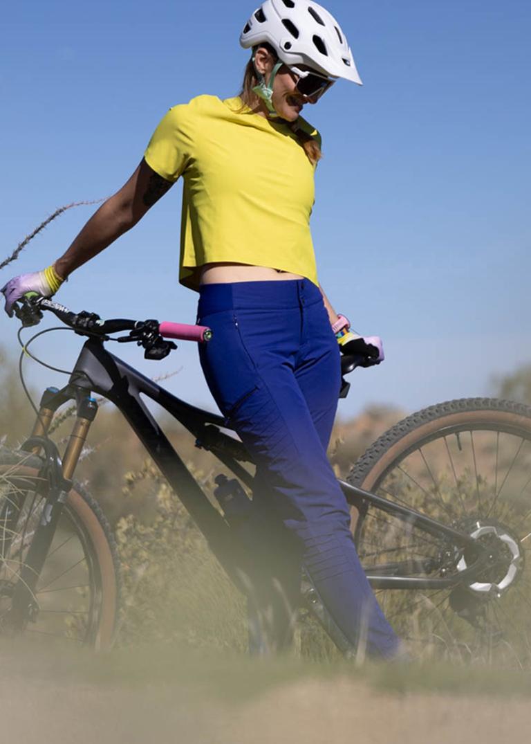 Location Image for All Time Zipper Snap Mid-Rise Bike Pants