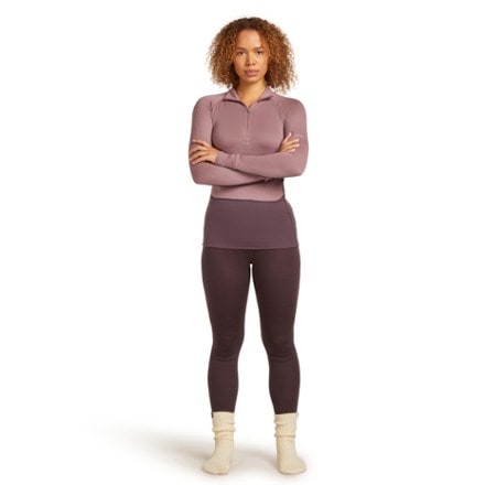 Icebreaker Merino 260 ZoneKnit Half-Zip Base Layer Top - Women's 10