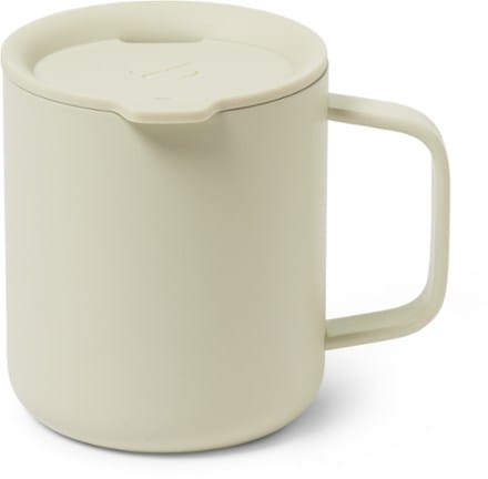REI Co-op Solid Graphic Camp Mug - 12 fl. oz. Back view (Core/Wisp Gray)