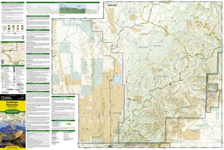 National Geographic Guadalupe Mountains National Park Trail Map 2