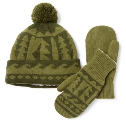REI Co-op Norseland Hat and Mittens Set 0