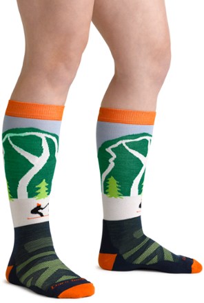 Darn Tough Pow Cow Ski and Snowboard Socks - Kids' 2
