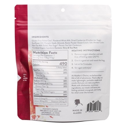 Heather's Choice Swiss-Style Muesli with Milk - 1 Serving 1