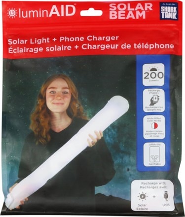 LuminAID Solar Beam with Phone Charger 5
