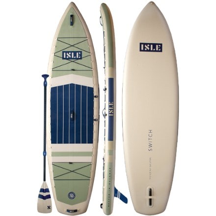 ISLE Switch 3 Hybrid Inflatable SUP-Kayak with Paddle - 11'6" 1
