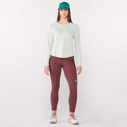 REI Co-op Swiftland High-Low-Hem Long-Sleeve Running T-Shirt - Women's 5