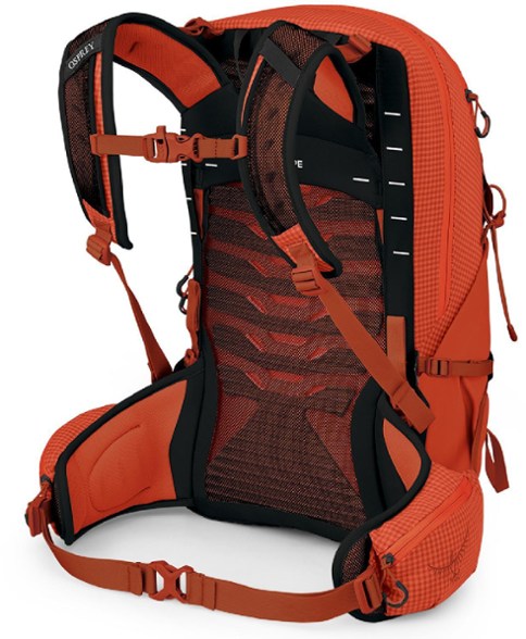 orange osprey backpack Daylite Plus 14 recycled polyester porcelain in helmet net and easy Osprey Women's Tempest Pro 20