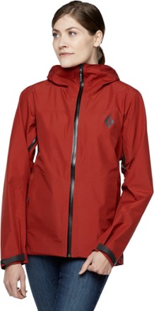 Black Diamond Liquid Point Shell Jacket - Women