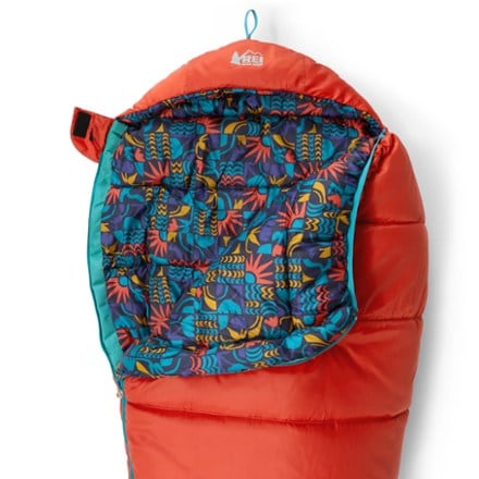 REI Co-op Kindercone 25 Sleeping Bag - Kids' Hood detail