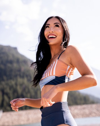 Nani Swimwear Crossover Bralette Swimsuit Top - Women's 6