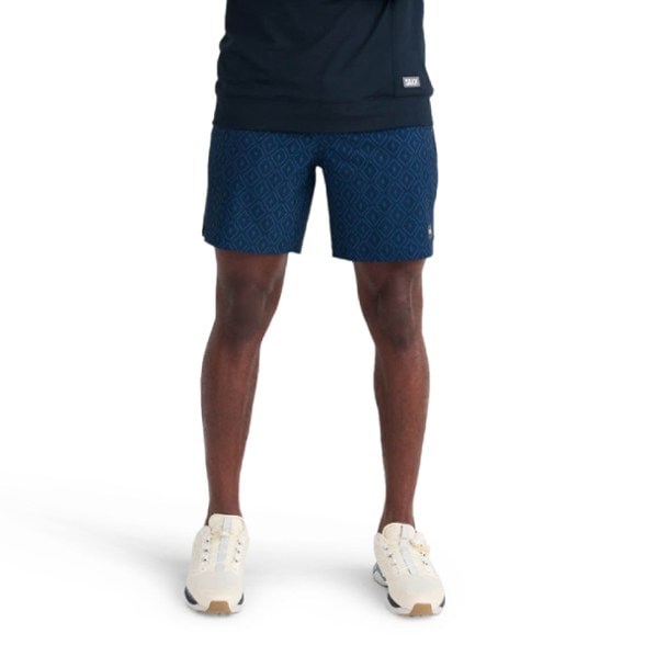 On Body Image of color Ikat Check