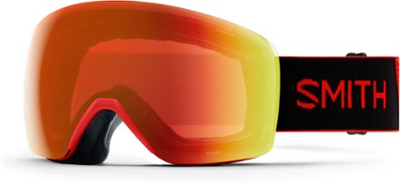 low bridge fit ski goggles