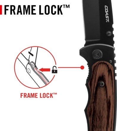 Coast FX411 Fine-Edge Folding Knife 3