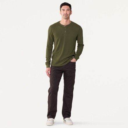 Vuori Waffle Henley Shirt - Men's 3
