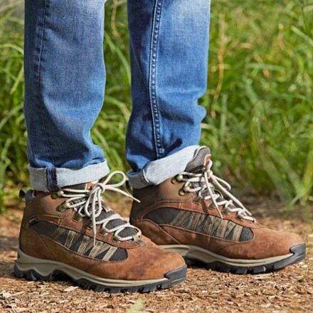 timberland men's mt maddsen lite mid waterproof hiking boots
