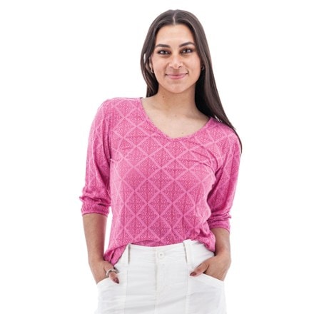 Aventura Maitland 3/4-Sleeve Shirt - Women's 0