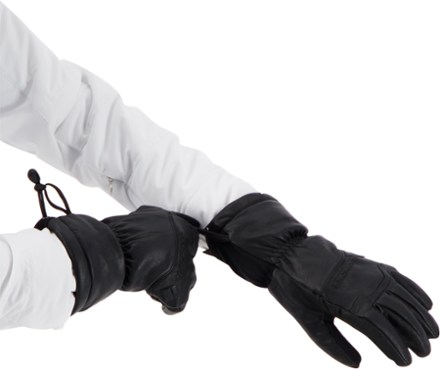 Obermeyer Solstice Leather Gloves - Women's 5