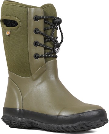 Arcata Lace Boots Kids Dark Green 10 Kids