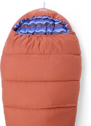 REI Co-op Kindercone 25 Sleeping Bag - Kids' Hood detail