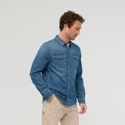 DUER Performance Denim Lite Two-Pocket Shirt - Men's 3