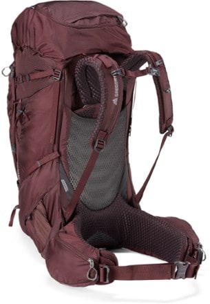 Gregory Deva 60 Pack - Women's Back view (Eggplant)