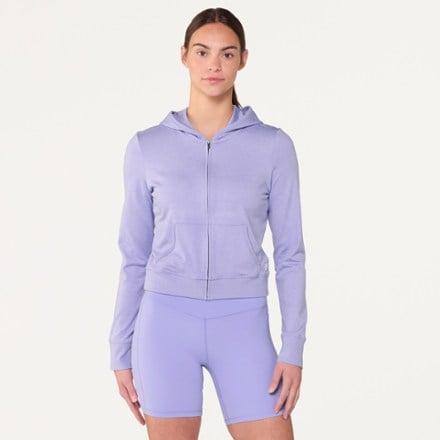 Vuori Halo Mini Full-Zip Hoodie - Women's 1