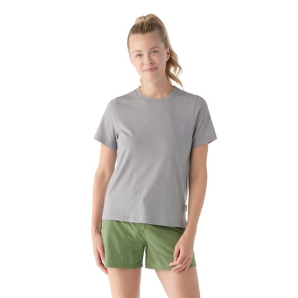 On Body Image of color Light Gray Heather
