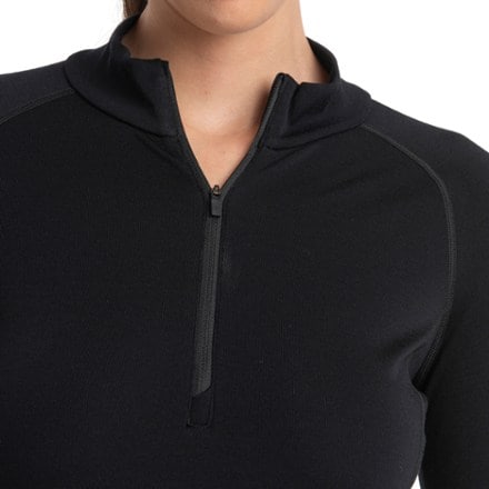 Icebreaker 300 MerinoFine Polar Long Sleeve Half-Zip Base Layer Top - Women's 7