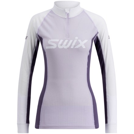 Swix Swix Women's RaceX Classic Half-Zip Base Layer Top  Purple L - $44.73 at REI.com
