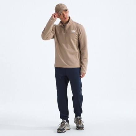 The North Face Cedar Trail Grid Fleece Quarter-Zip Jacket - Men's 2