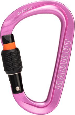 Mammut Mammut Classic HMS Screwgate Carabiner Pink - $25.95 at REI.com