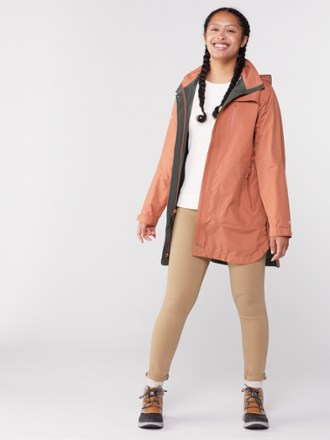 Outdoor Research Aspire Trench Rain Jacket - Women's 3