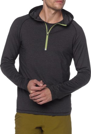quarter zip hoodie men's