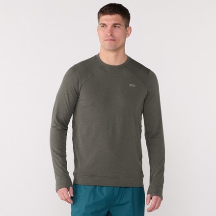 Stio Trax Power Grid Crew Shirt - Men's 1