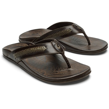 OluKai Mea Ola Mano Flip-Flops - Men's 1
