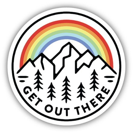 Stickers Northwest Get Out There Sticker 0
