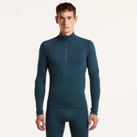 300 MerinoFine Polar Long-Sleeve Half-Zip Thermal Base Layer Top - Men's