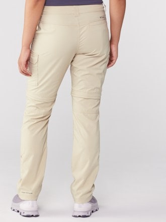 Pantalones de Senderismo REI Convertibles Mujer Talla 10P UPF 50 Bronceado  Exterior Carga Cinturón