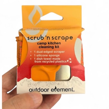 outdoor element scrub 'n scrape Camp Kitchen Cleaning Kit 6