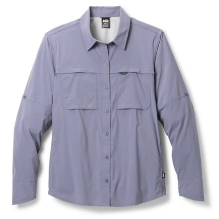 REI Co-op Sahara Long-Sleeve Solid Shirt - Women's 0