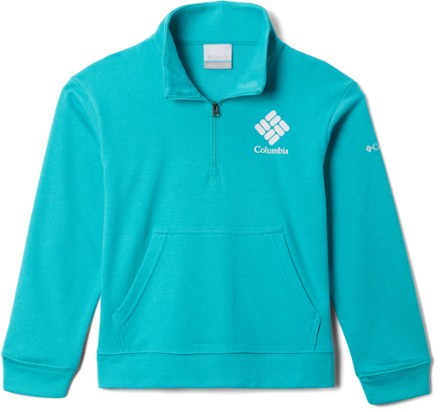 Columbia Trek French Terry Half-Zip Pullover - Girls' 0