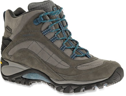 merrell leather hiking shoes