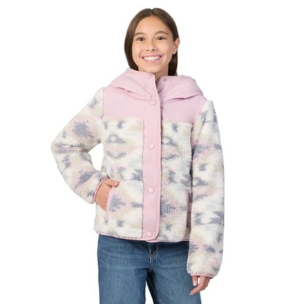 Free Country Sierra Sherpa Fleece Pile Jacket - Girls' 0