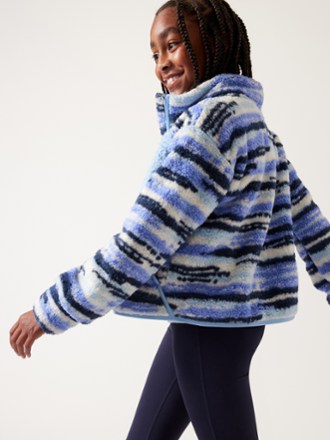 Athleta So Toasty Tugga Sherpa Fleece Jacket - Girls' 4