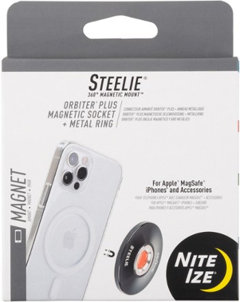 Nite Ize Steelie Orbiter Plus Magnetic Socket and Metal Ring 1